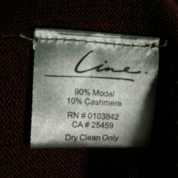 LINE Knitwear Knit Cardigan Sweater Cashmere XS - Picture 2 of 6